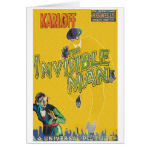 Boris Karloff en tant qu'homme invisible