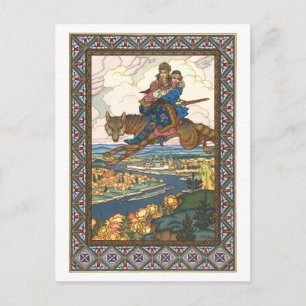 Boris Zvorykin - Der Feuervogel Postkarte