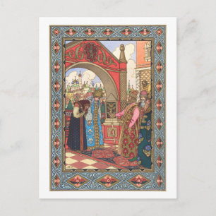 Boris Zvorykin - Vassilissa, die Messe Postkarte