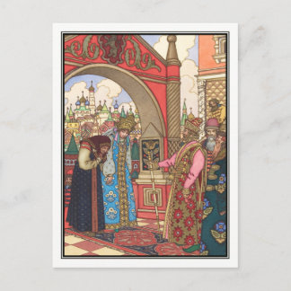 Boris Zvorykin - Vassilissa, die Messe Postkarte