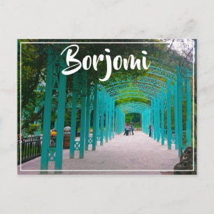 Borjomi Hot Springs Resort Georgia Kaukus Postkarte