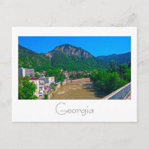 Borjomi Hot Springs Resort Georgia Kaukus Postkarte