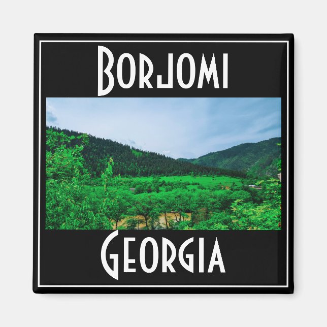 Borjomi-Kharagauli-Nationalpark Georgien Kaukasus Magnet (Vorne)