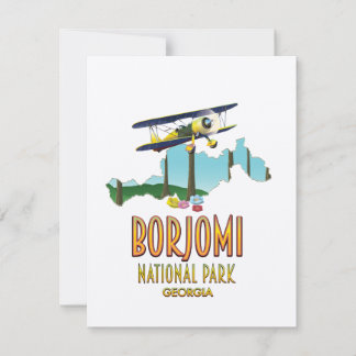 Borjomi Nationalpark Georgia Karte