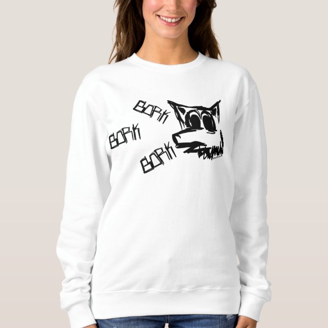 Bork Bork Dog Sweatshirt (Vorderseite)