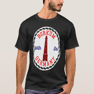 Borkum Deutschland Nordsee T-Shirt