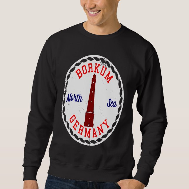 Borkum Germany North Sea Sweatshirt (Vorderseite)