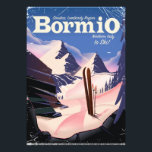Bormio, Sondrio, Lombardei, Italien Skiposter. Fotodruck<br><div class="desc">Bormio,  Alpen Skigebiet Lombardei der Alpen in Norditalien.</div>