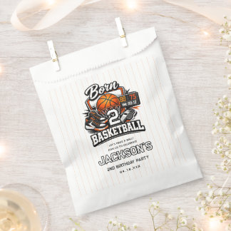 Born 2 Basketball | Sports Themed 2nd Birthday Geschenktütchen