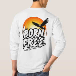 Born Free Eagle Langarm T-Shirt