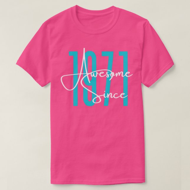 Born in 1971 T-Shirt (Design vorne)