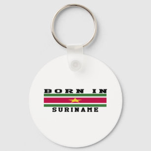Born In Suriname Schlüsselanhänger