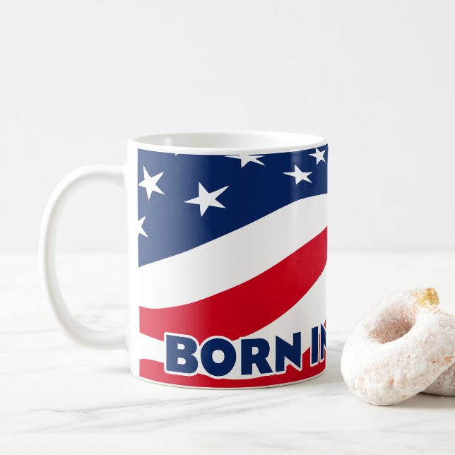 Born in the USA Kaffeetasse (Mit Donut)