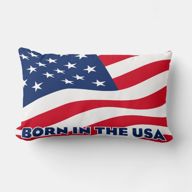Born in the USA Lendenkissen (Vorderseite)