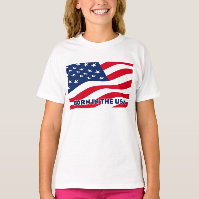 Born in the USA T-Shirt (Vorderseite)