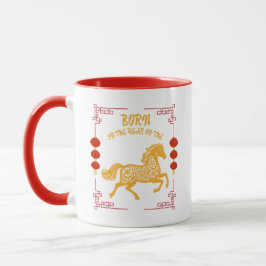 Born in the Year of the Horse Tasse
