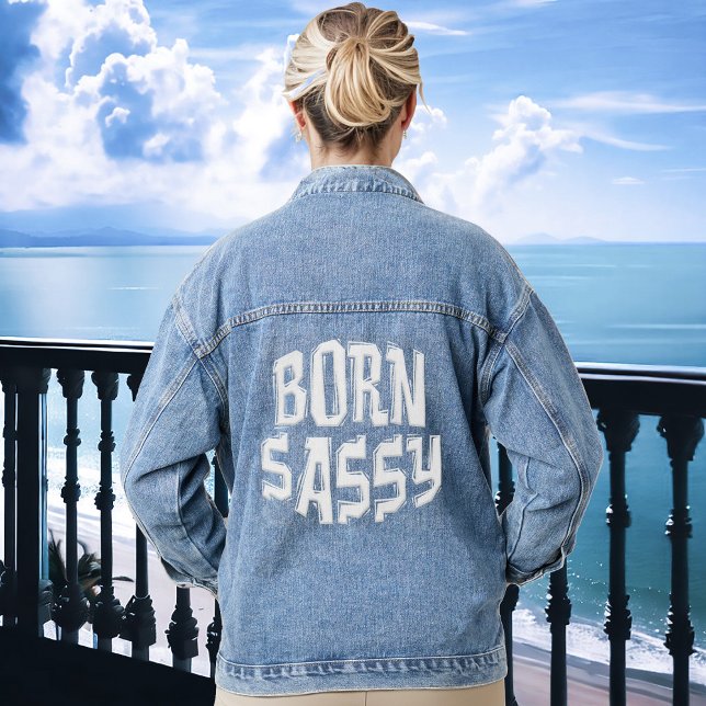 BORN SASSY Denim Veste (Créateur téléchargé)