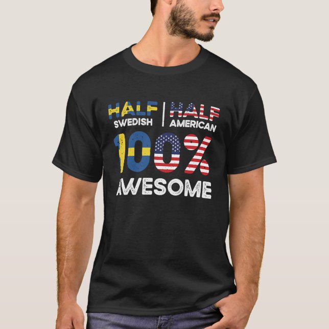 Born Swedish Sweden American USA Citizenship  2 T-Shirt (Vorderseite)