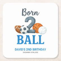 Born To Ball Sports Second Birthday 