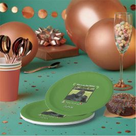 Born to Be Wild Gorilla Birthday Fun Pappteller