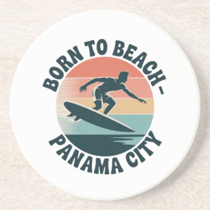 Born to Beach Panama City Getränkeuntersetzer