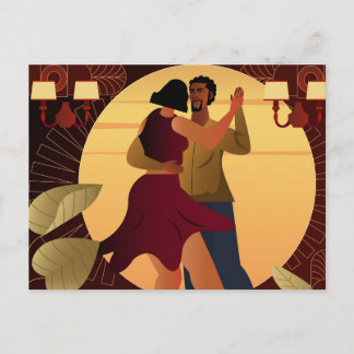 Born to Dance Postkarte