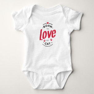 Born to Love Baby Strampler
