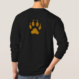 Born to Prowl – Golden Raccoon Paw Hoodie T-Shirt
