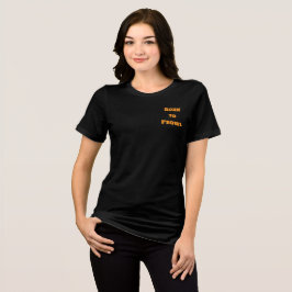 Born to Prowl – Golden Raccoon Paw Hoodie Tri-Blend Shirt
