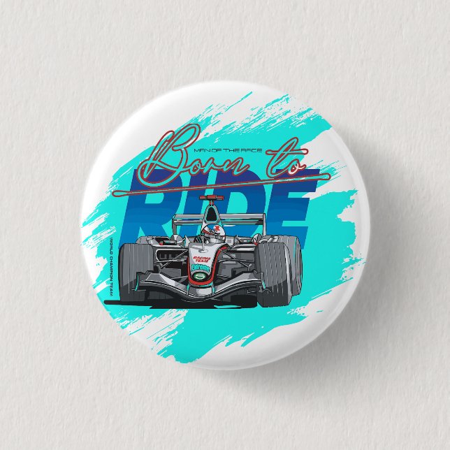 Born to ride button (Vorderseite)