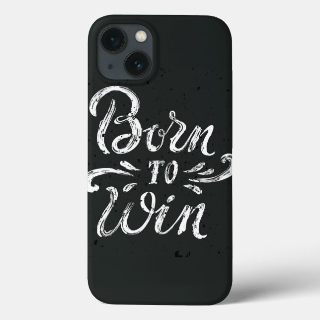 Born To Win Case-Mate iPhone Hülle (Rückseite)