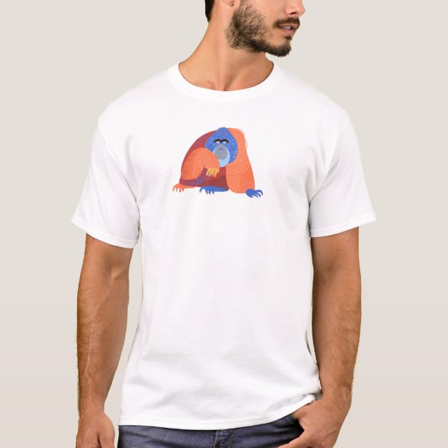 Bornean Orangutan T - Shirt (Vorderseite)