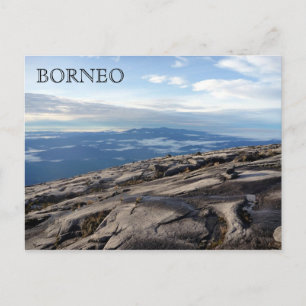 Borneo-Bergspitzen Postkarte