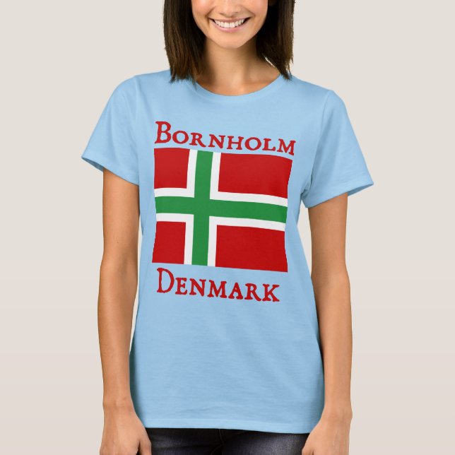 Bornholm, Dänemark (Dänemark) T-Shirt (Vorderseite)