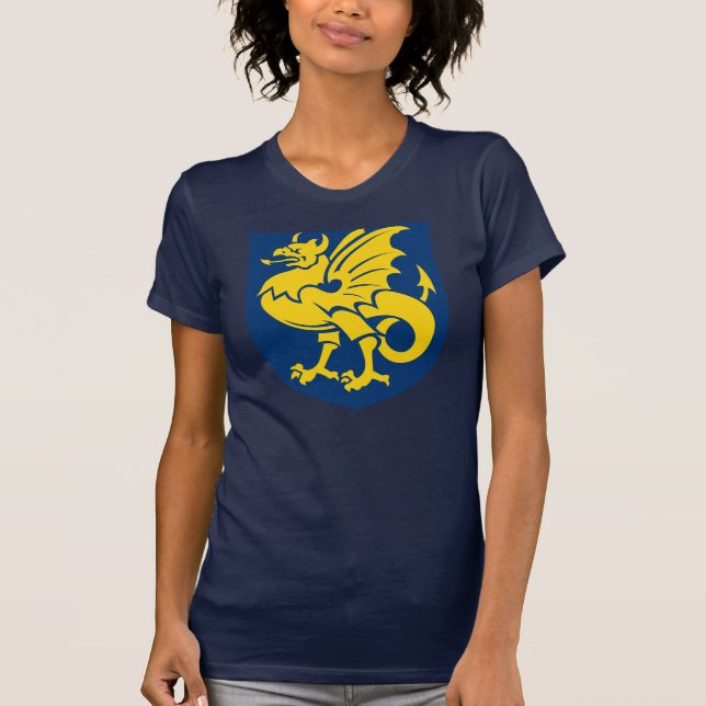 Bornholm-Wappen T - Shirt (Vorderseite)