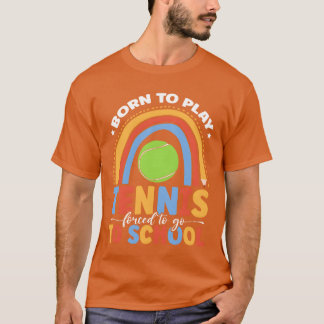 Borno Playennis Erzwungene Sportstudentenschule Re T-Shirt