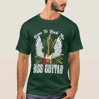 Borno Rockhe Bass-Gitarrist Musikband Freund T-Shirt