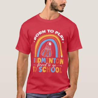 Borno spielt Badminton, gezwungene Sportschule, Ki T-Shirt