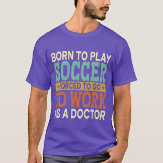 Borno spielt Fußball erzwungene Sportgesundheitsve T-Shirt