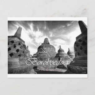 Boroboedoer-Testreihe Postkarte