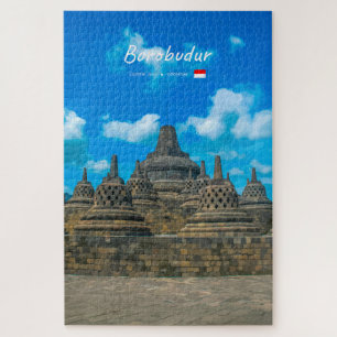 Borobudur, Indonesien - Antiker buddhistischer Tem