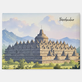 Borobudur Indonesien Reise Magnet