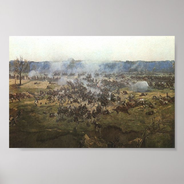 Borodino Panorama Poster (Vorne)