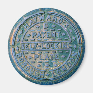 Borough of London Utility Cover Magnet