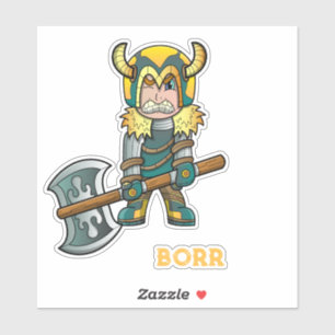 Borr Norse Mythology Aufkleber