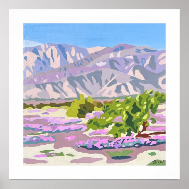 Borrego Superbloom  Poster (Vorne)