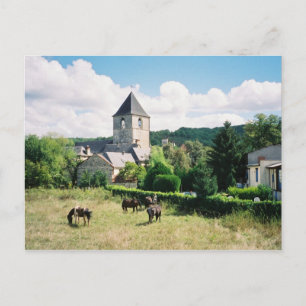 Borreze, Frankreich Postkarte
