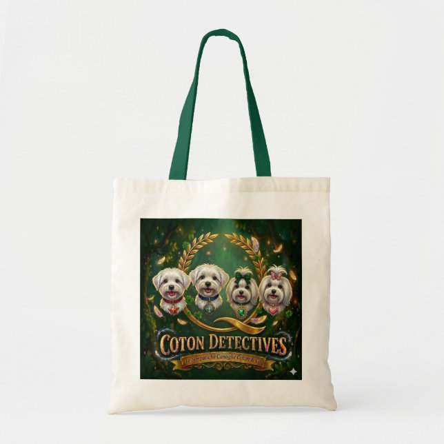 Borsa Tote Coton Detectives  Tragetasche (Vorne)