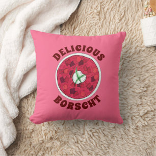 Borscht Eastern European Red Beet Beet Soup Kissen