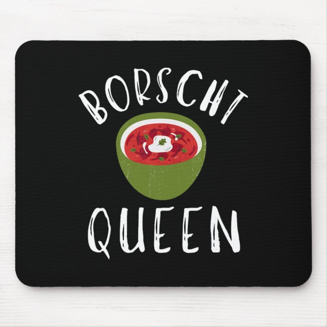 Borschtsch Rote Beete Ukrainischer Borscht 6  Mousepad (Vorne)